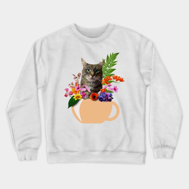 Custom Art : Okidochat 2 Crewneck Sweatshirt by leBoosh-Designs